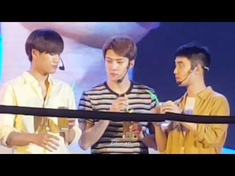 160824 exo ice tea breaking battle fm(Suho,Kai ,Sehun,Kyungsoo, Chen,Xiumin) Kyle SuAmbrosino
