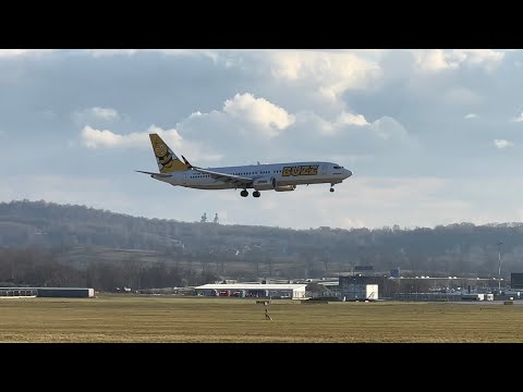 11 minutes of Awesome Plane Spotting at EPKK Krakow Balice Airport 07.01.2023