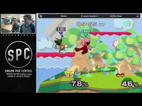 SPC30 Losers Quarters - Mento (Fox) vs CL|The Cheat (Luigi)
