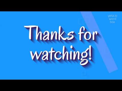 CONFABBED - HOW TO PRONOUNCE IT? #confabbed