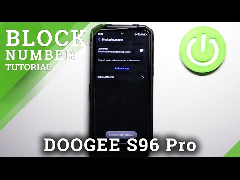 How to Block Phone Number in DOOGEE S96 Pro – Block Numbers