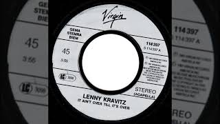 Lenny Kravitz - It Ain’t Over ’til It’s Over (Acapella)