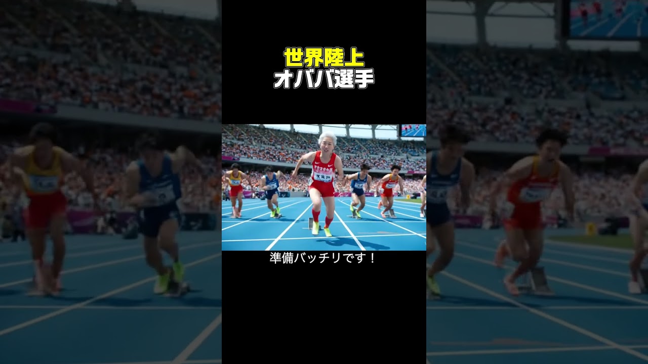 🏃‍♀️‍➡️世界陸上オババ選手