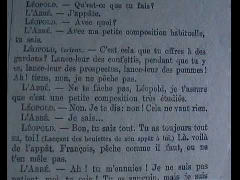 "Léopold le bien aimé" Jean Sarment (1927 ) Louis JOUVET & Michel Simon