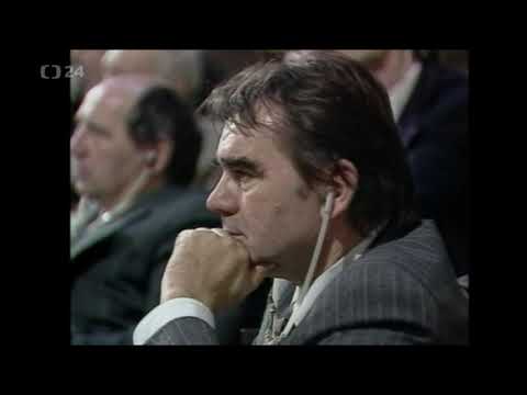 16. Prezident USA George H. W. Bush na návšteve ČSFR, 17.11.1990, ČST F1 (ČT 24)