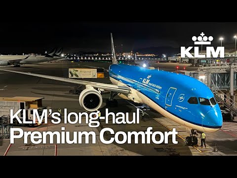 YouTube thumbnail for KLM Boeing 787-9