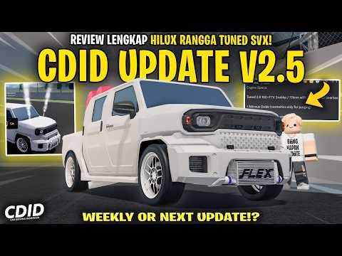 REVIEW LIMITED BARU HILUX RANGGA DIESEL CUMI SVX PROJECT CDID UPDATE V2.5 - CDID V2.5 Roblox