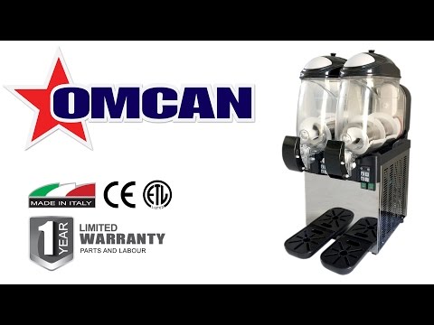 Video thumbnail for 920 Watts Black Single Slush Machine