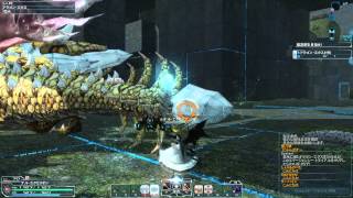 【PSO2】Phantasy Star Online 2 ドラゴン・エクス戦ソロ パルチザン
