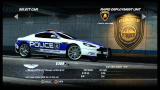 NFS Hot Pursuit - All Cars [Police] (Including DLC)