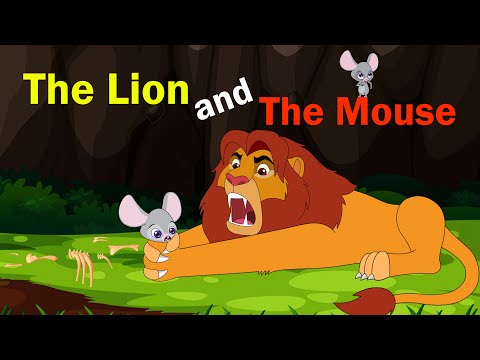 The Lion and the Mouse | English Stories For Kids | BebeGenie