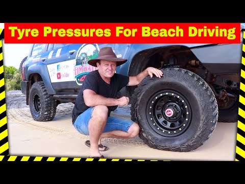 How to Set Tyre Pressure for Sand Driving | Ultimate 4WD Beach Guide.