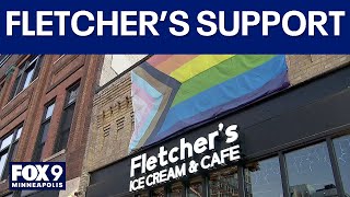 Community rallies after Fletcher's Ice Cream & Cafe targeted twice with Molotov cocktails