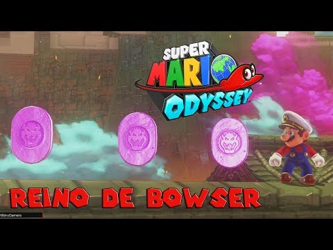 Las 100 MONEDAS MORADAS del REINO DE BOWSER - Super Mario Odyssey