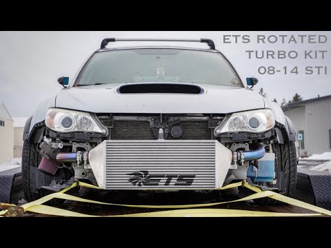 2014 Hatch STi gets a BIG Turbo Kit! (ETS Rotated Install)