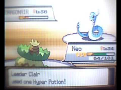 Pokemon Soul Silver - Part 22 Leader Claire