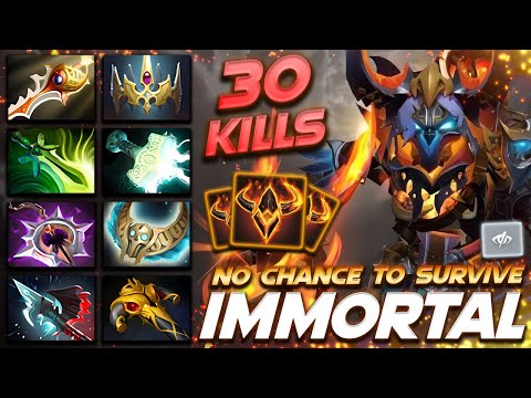 Clinkz Immortal 30 KILLS Ownage - Dota 2 Pro Gameplay [Watch & Learn]