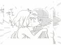 Ash And Serena Comic Love