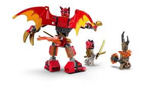 LEGO® NINJAGO® 71851 Kaiův bojový balíček s dračím oblekem