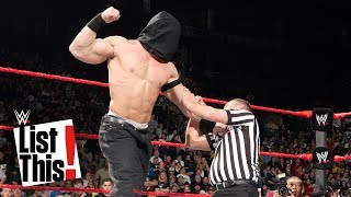 John Cena&#39;s 6 strangest matches: WWE List This!