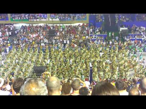 Bateria Imperatriz Leopoldinense - Desfile oficial 2018