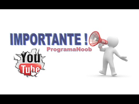 #ProgramaNoob - COMUNICADO IMPORTANTE !