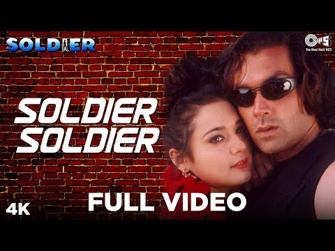 Soldier Soldier | Kumar Sanu | Alka Yagnik | Soldier Movie | Bobby Deol | Preity Zinta | 90's Songs