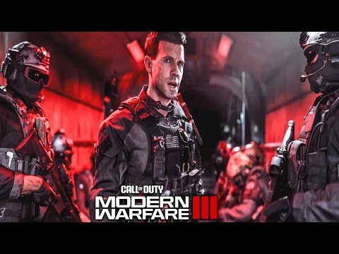ALL Shadow Siege Cutscenes and ending with MW III Official Gameplay Reveal Trailer (2023)