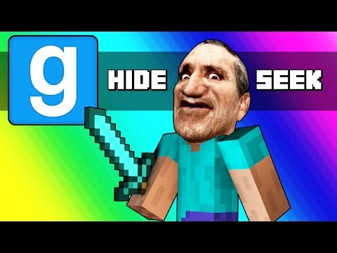 Gmod Hide and Seek Funny Moments - Minecraft Edition! (Garry's Mod)