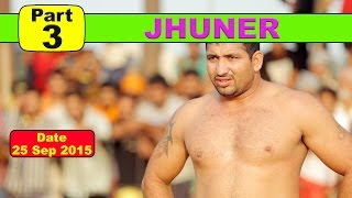(1) Jhuner (Sangrur) Kabaddi Touranament 25 Sep 2015