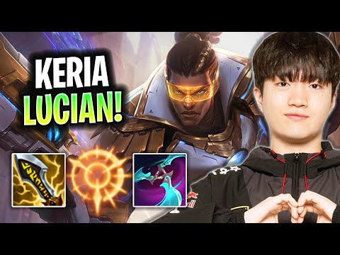 KERIA IS READY TO PLAY LUCIAN! | T1 Keria Plays Lucian ADC vs Ashe!  Season 2025