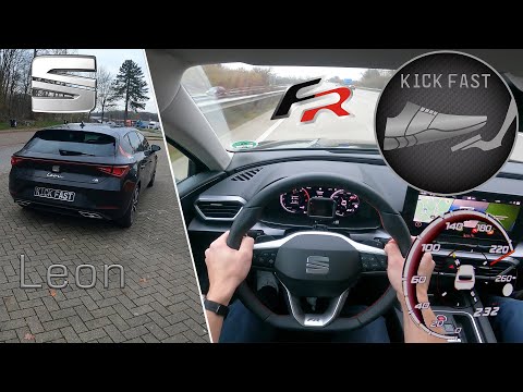 SEAT Leon 1.5 TSI ACT FR DSG | 2020 | 5F on German Autobahn