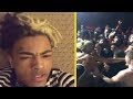 XXXTentacion "Punches Fan In The Face For Touching Him" XXXTentacion "Punches Fan In The Face For Touching Him"