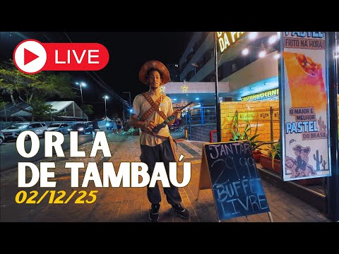 AO VIVO de Tambaú: A Praia Que Tá Entre as Mais Bonitas do Brasil!