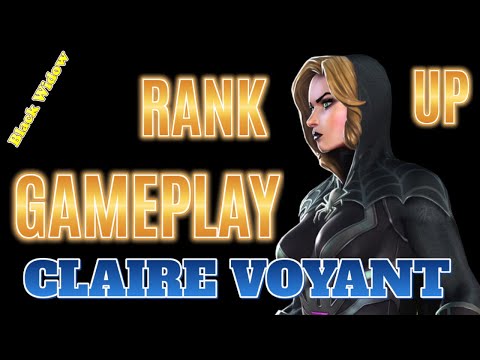 MCOC - Black Widow (Claire Voyant): Rank up and Game Play
