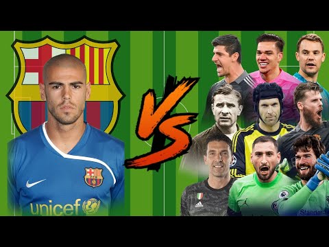 Víctor Valdés vs Legends💪(Buffon-Yashin-Neuer-Casillas)