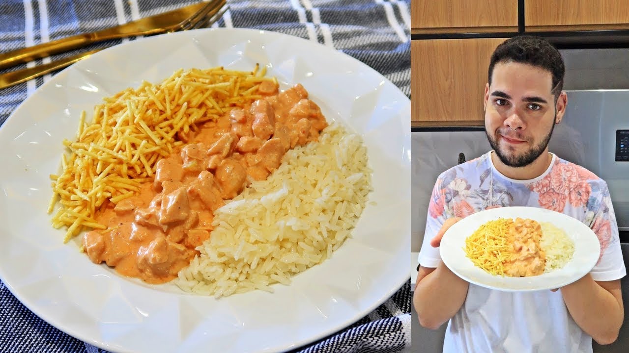 A MELHOR RECEITA DE STROGONOFF DE FRANGO | FÁCIL RÁPIDO E DELICIOSO