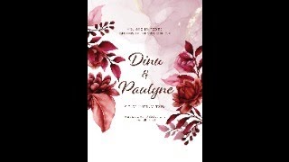 Download lagu Wedding Ceremony of Dinu Soman and Mary Paulyne Driza mp3 Download lagu Wedding Ceremony of Dinu Soman and Mary Paulyne Driza mp3