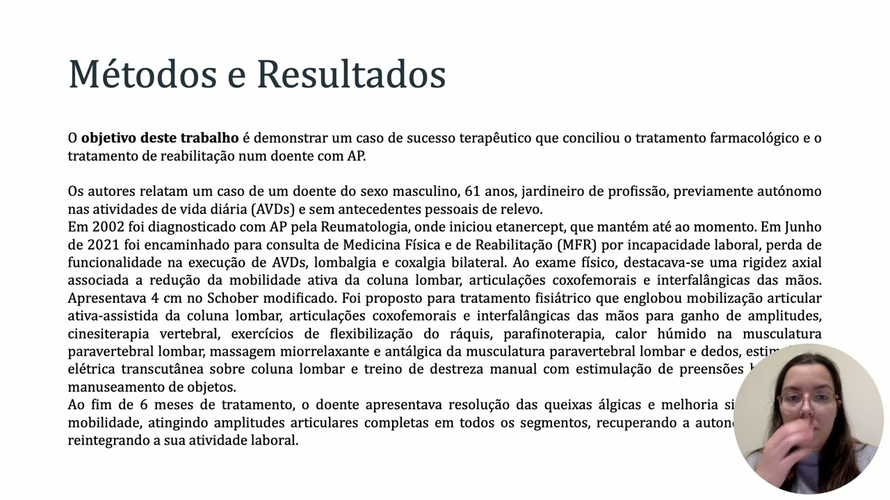 Poster - Importância do tratamento fisiátrico na AP