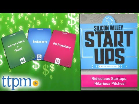 New Silicon Valley Start Ups Hilarious Party Game Pitch Your Ridiculous Company
