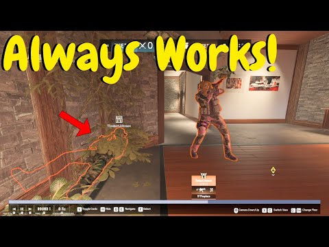 They Never Check the Bushes in Rainbow Six Siege X