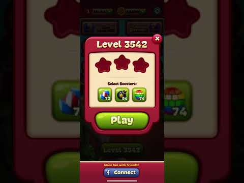 Toon Blast Level 3542 - No Boosts - 3 Stars