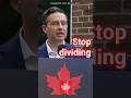 We have to stop dividing our country into categories