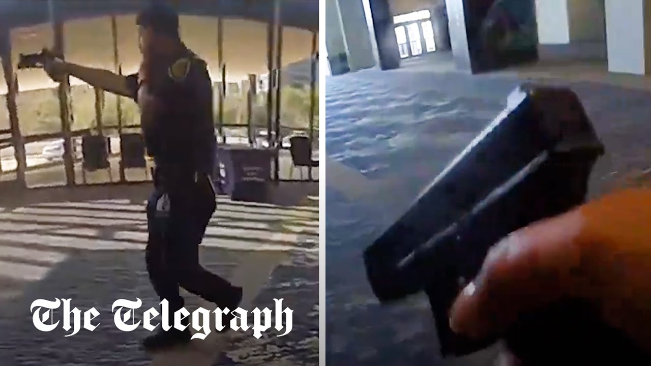 Woman killed after shoot-out at Houston megachurch with young son at her side