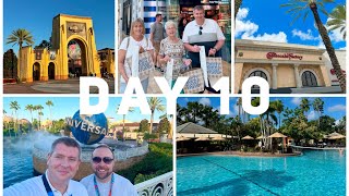 Florida Vlog | Day 10 | Family day at Universal & putting Luke’s mum on VelociCoaster