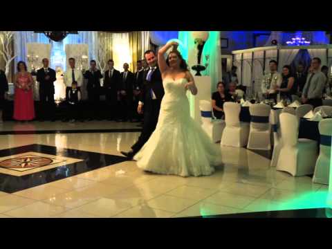 Klejdi and Susan's Surprise Sway Wedding Dance Michael Buble