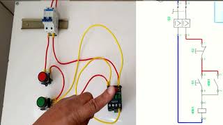 ⚡Como fazer (ligar) um Contato de Selo passo a passo na prática, Comandos Elétricos⚡