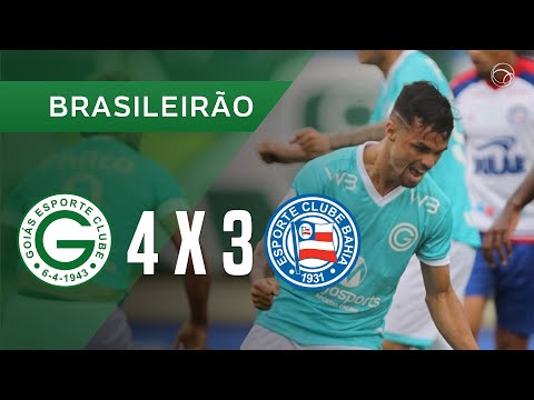 GOIÁS 4 X 3 BAHIA - GOLS - 24/11 - BRASILEIRÃO 2019