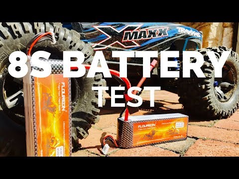 Traxxas 8S X-Maxx Floureon Battery Review