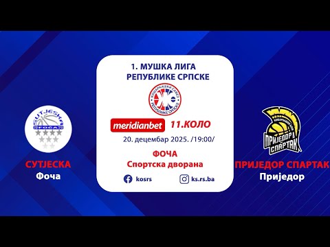 KK SUTJESKA - KK PRIJEDOR SPARTAK